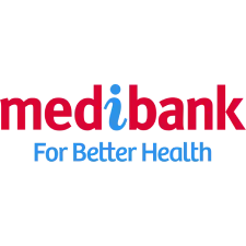 Medibank health insurance logo in red